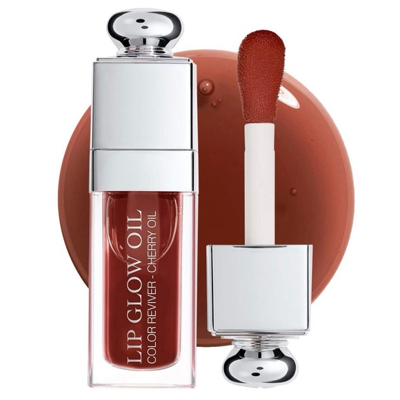 Christian Dior Addict Lip Glow Oil 020 Mahogany 0.20oz 6ml New In Box~ Authentic - Picture 6 of 7